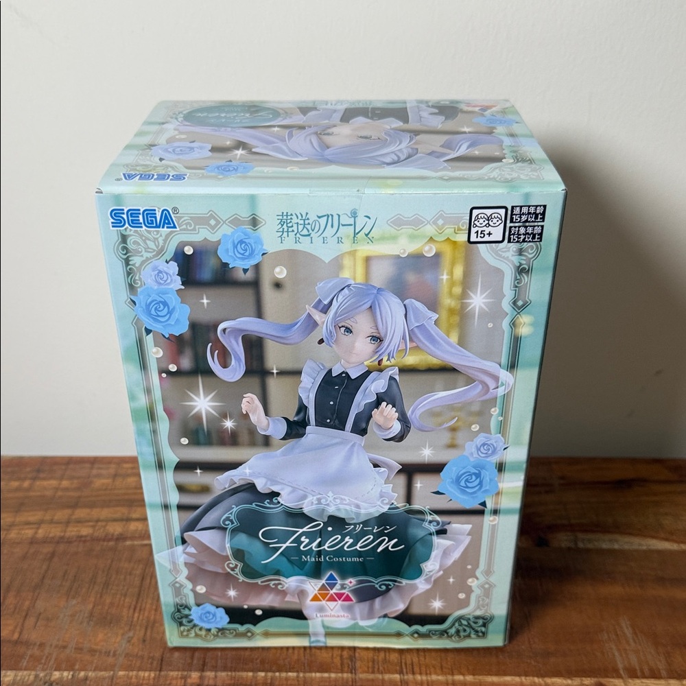 SEGA Frieren Maid Costume Figure - Pastel Mint Box